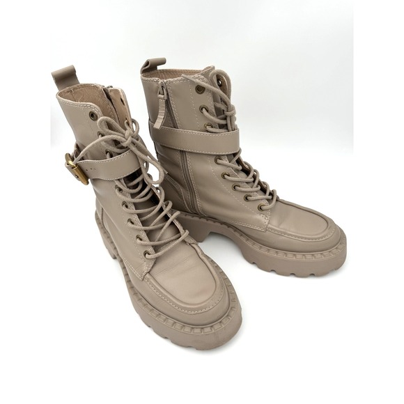 Uterque Women's Leather Ankle Boots 5108/880/040 /Size 7.5 US / Removable Buckle - Picture 4 of 14